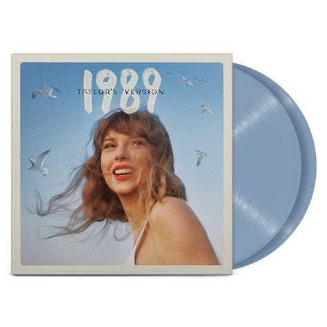 1989 (Taylor's Version) ( 2 × LP, Album, Special Edition, Tangerine, MPO Pressing) Republic Records. 0245554218. Worldwide. 2023. Recently Edited. 1989 (Taylor's Version) ( CD, Album, Special Edition, Crystal Skies Blue Edition) Republic Records. 0245597656.